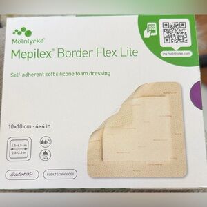 Bundle 6 Boxes (30 total pads) Mölnlycke Mepilex Border Flex Lite Dressing